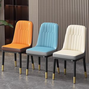 Modern Luxury Backrest Dining Chair N/a