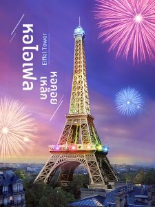 Paris Eiffel Tower 3D Puzzle Model