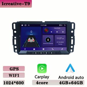 8inch Car Radio Android for GMC Acadia Savava Chevrolet Avalanche Suburban Multimedia Carplay Autoaudio Head Unit Navigation GPS