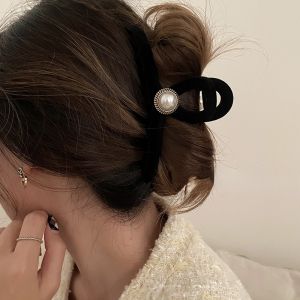 Kẹp Tóc Nữ Phong Cách Hàn Quốc Kẹp Tóc Nhựa Lớn Kẹp Tóc Ngọc Trai Mới Phụ Kiện Tóc Thời Trang Cho Bé Gái