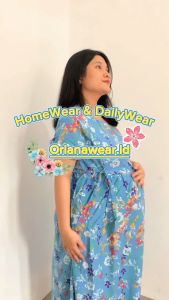 Oriana Dailywear Daster Rayon Bumil Busui Friendly Cayya Series | Daster Ibu Hamil Kekinian