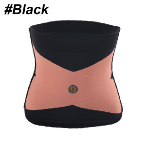 1PCS Women Ice Silk Cross Waist Cincher with Energy Stones Seamless Elastic Shaper Invisible Under Clothes for OfficeRunning