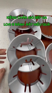 KIỀNG CHẮN GIÓ BẾP GA 8 RÃNH PHÙ HỢP MỌI LOẠI BẾP GA - KIỀNG CHẮN GIÓ HIỆU QUẢ CHO BẾP GA