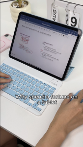 Universal Bluetooth Keyboard Mouse Wireless For iPad Tablet Laptop Mini Slim Keyboards & Mice Light Portable Thin