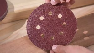 (1pcs) 3-5inch Abrasive Sanding Disc Round | 8-Hole Abrasive Sandpaper Polishing Grinder Velcro Pad Kertas Pasir