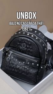 Balo nữ cao cấp da thật ELLY EB21