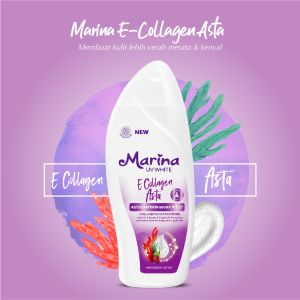 Marina UV White Hand & Body Lotion E Collagen Astaxanthin
