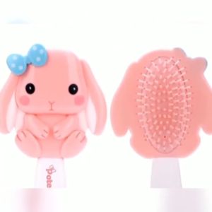 TS Sisir Anak Motif Princess Elsa Bunny Sisir Karakter Motif Lucu Anti Kusut