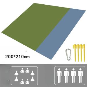 Picnic Mat Waterproof Sandproof Beach Mat Portable Lightweight Blanket Folding Camping Supplies for Outdoor Camping Picnic