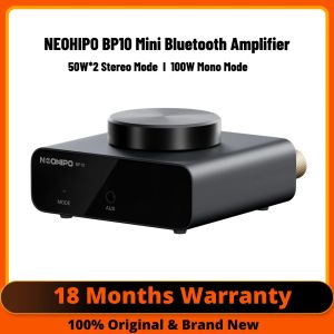 NEOHIPO BP10 Mini Bluetooth Amplifier 50W*2 Stereo /100W Mono Audio Amplifier For Bass Shakers Passive Speakers