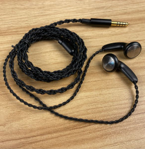 High Impedance Graphene Earphones 600 Ohm 400 Ohm Flat Headphones DIY Replaceable Cable Noise Reduction Wired Gaming Headsets