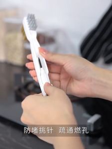 3 in 1 Stove Cleaning Detailing Brush Steel Wire Kitchen Scrubber Multipurpose Heavy Duty Berus Dawai Besi Dapur