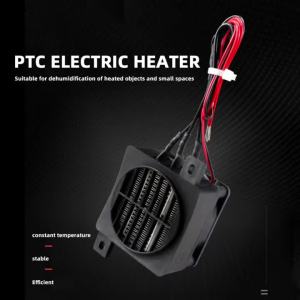 12V 120W 100W 24V 200W Máy Sưởi Không Khí Nhiệt Độ Không Đổi Bộ Phận Làm Nóng PTC Máy Sưởi Gốm Có Quạt Dẫn Nhiệt Cho Máy Tính