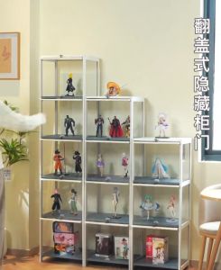 3/4/5 Layers Display Cabinet Acrylic 4Sided Transparency for living room display Toy storage box