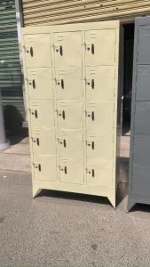 Tủ sắt locker 15 cánh cửa có khóa đựng đồ riêng an toàn HCM