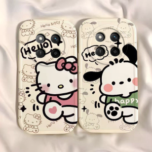 Applicable to Honor X60pro Phone Case X10max New Arrival Honorx50i + Hi Hello Kitty X30i Silicone X40gt Racing Edition Cartoon X20SE Airbag Cute X50gt Couple X60i Fashion