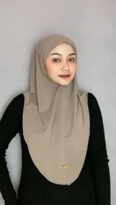 KERUDUNG KIRANA BERGO MALAY L JERSEY PREMIUM