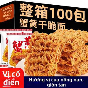 Bánh Snack Giòn Vị Cua Kích Thước Tay
