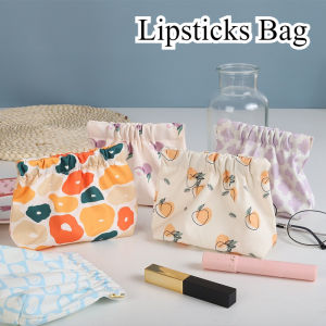 Upgradecartoon Mini Shrapnel Printed Lipstick Bag Storage Bag Keys Coins Makeup Bag Small Bag Carry-On Bag Inside Portable Products 8 Styles Waterproof & Fashion Bags-Mini Makeup Pouch Organizer Small Pouch