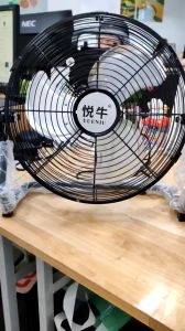 Quạt sàn công nghiệp cao cấp YUENIU công suất 130w 16inch quạt chân quỳ cánh nhôm 4 tốc độ gió - Bảo hành 12 tháng