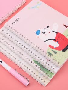 A5 Notebook Book Coil Minimalist Cartoon Exquisite Diary Book Stationery Ins Style Checkered Business Notebook Draft Practice Note Exercise Book Manuscripts Business Office Supplies Soft Copy