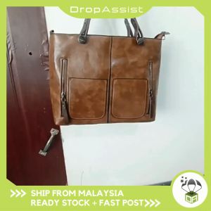 iFASHION 1700 Large Capacity PU Women Sling Bag Handbag Shoulder Tote Bag Beg Tangan Wanita Perempuan