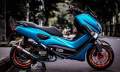 Stiker Skotlet Biru Metalik Candy Skotlet Motor Biru Muda Metalic. 