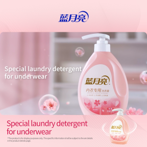 Bluemoon Anti-bacterial Underwear Laundry Detergent for Women Bra Panty 500g Refill Remove Odor Bloodstain Liquid Lingerie Soap