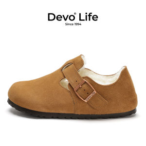 Devo Life | Insulated Wool Cork Winter Shoes Women