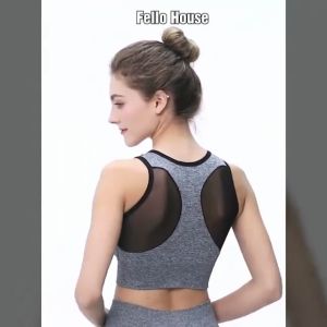 Bh Wanita Tanpa Kawat Bra Fitness Wanita Bra Zumba Push Up Bra Olahraga Pakaian Dalam Wanita Jumbo Sports Underwear 8330
