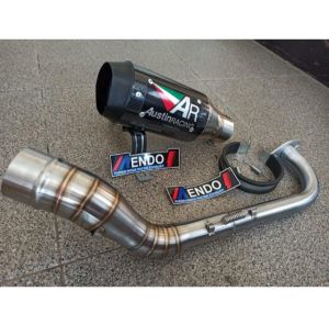 KNALPOT AUSTIN RACING NEW FULL SYSTEM NMAX / AEROX ADV / PCX / XMAX / LEXI / MIO / BEAT