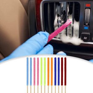 Seemetal xe kẽ hở bàn chải làm sạch có thể tháo rời có thể rửa đầu bàn chải 6 cái vải rửa xe hơi chống sractch