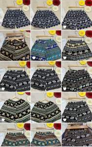 Quần đùi lanh thổ cẩm freesize