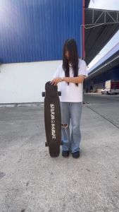 longboard ลองบอร์ด 9.25 inch Longboard Dance ลองบอร์ดเกาหลี สเก็ตบอร์ดยาว ลองบอร์ดแดนซ์ ลองบอร์ดฟรีสไตล์ สเก็ตบอร์ดผู้ใหญ่ ไม้เมเปิ้ล