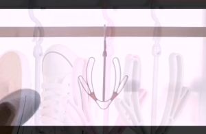 ตะขอแขวนรองเท้า หมุนได้ 360 องศา