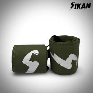 WRIST WRAPS SUPPORT Gym powerlifting by SIKAN ACTIVEGEAR - CLOTH MATERIAL WRAPS