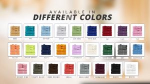 𝐔𝐓𝐇𝐎𝐏𝐈𝐀 𝟔𝟎𝟎𝐆𝐒𝐌 - Bath Towels 70x140cm Premium 100% Ring Spun Cotton 550gram Quick Dry Highly Absorbent Soft Feel