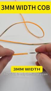 5V Thin 3mm COB LED Strip Daylight Bright White Warm White Dotless 400LEDs/M Adhesive Flexible Cuttable LED Tape Light for Home