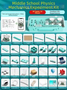 MINGZHUO | Physics Experiment Box For 8th Grade Optical Mechanics Kit