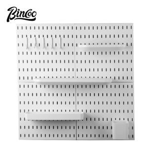 BINCOO Coffee Storage Rack Multi-Functional Storage Rack with Dividers
