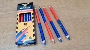 PENSIL GIANT/ LYRA GERMANY DUO GIANT PENSIL/PENSIL DUA WARNA/PENSIL TUKANG JAHIT / PENSIL WARNA 2 IN 1 / Sewing Machine Parts & Accessories