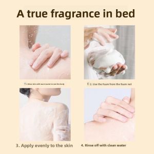 Long-Lasting Body Soap with Chrysanthemum Fragrance for Men And Women Face And Body Cleansing Oil Control Bathing Soap