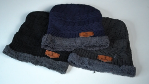 Topi Kupluk Rajut Pria Wanita Gunung Camping Poliester Winter Beanie Hat