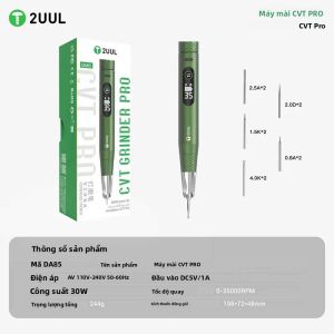 Bút Đánh Bóng Điện 2UUL DA85 CVT Grinder Pro Dùng Cho Sửa Chữa Khung Mạch Chủ Điện Thoại PCB Hợp Kim Nhôm