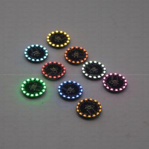 Đèn LED Không Dây Với 16 Chế Độ Lưu Lượng Ánh Sáng Xoay Thở Nhấp Nháy Chiếu Sáng Cảnh Đồ Chơi Mô Hình Điều Khiển Bằng Chìa Khóa Chạy Bằng Pin