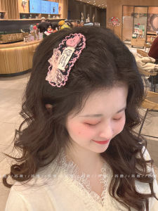 Kẹp Tóc Hoa Ren Thắt Nút Bướm Cho Bé Gái Phụ Kiện Tóc Kẹp Tóc Hình Trái Tim Mới 2025 Phụ Kiện Tóc Bên Hông Cho Bé Gái