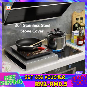 【Malaysia Spot Sale】304 Stainless Steel Cover Cooker Stove Bracket Kitchen Stove Top Cover Thickened Induction Gas Stove
