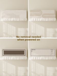 Meirenpeizi | Dust-proof Cover for Wall-mounted Air Conditioner