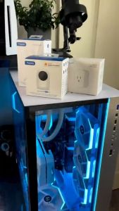 Ổ cắm thông minh chuẩn EU Aqara Smart Plug SP-EUC01 10A 2300 W - Quốc Tế - Chính Hãng - Tương thích HomeKit Google Home