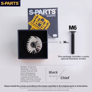 s-parts | Titanium Bike Headset Cap